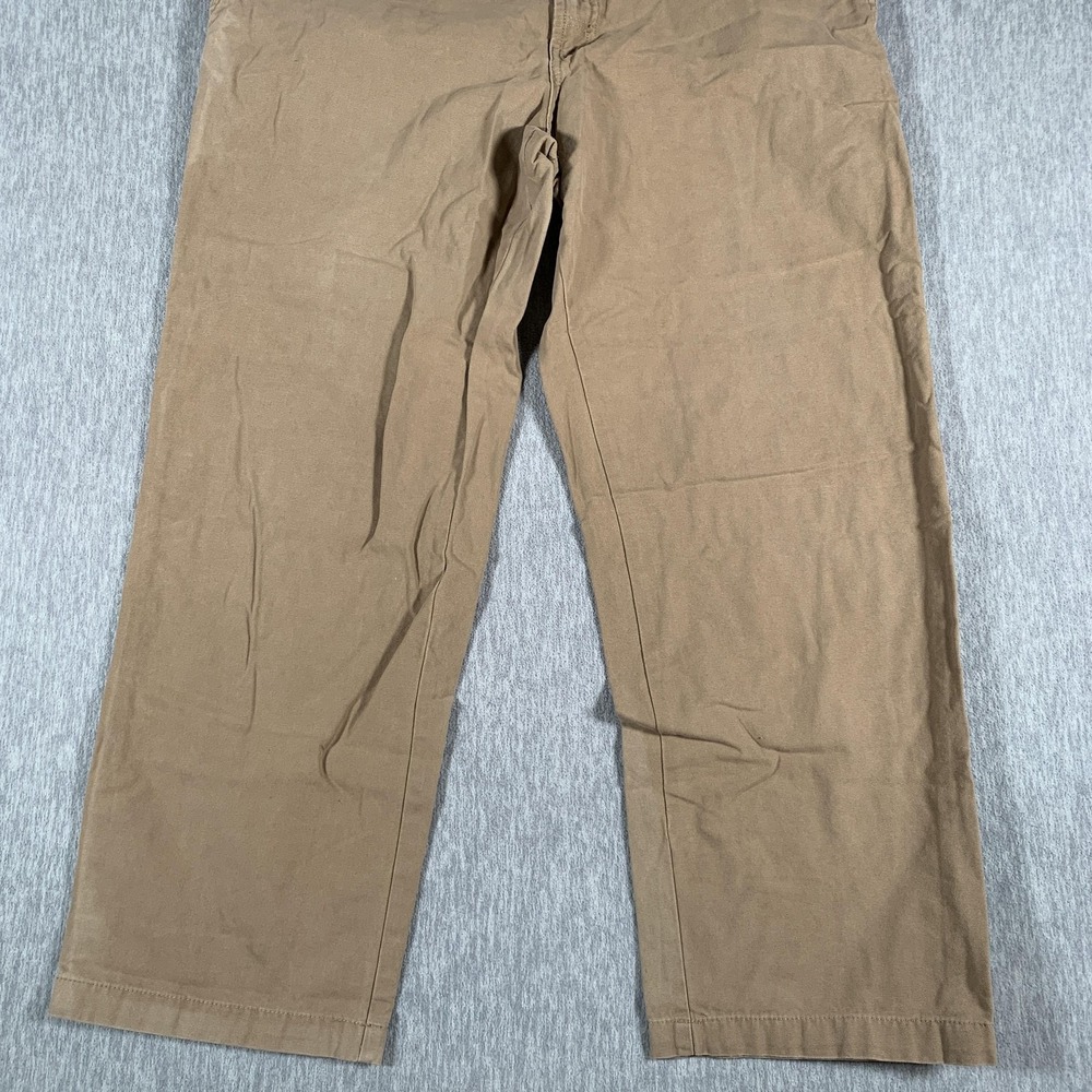 Columbia Pants Mens 36x30 Brown Cotton Canvas Utility Workwear Casual - Picture 3 of 16
